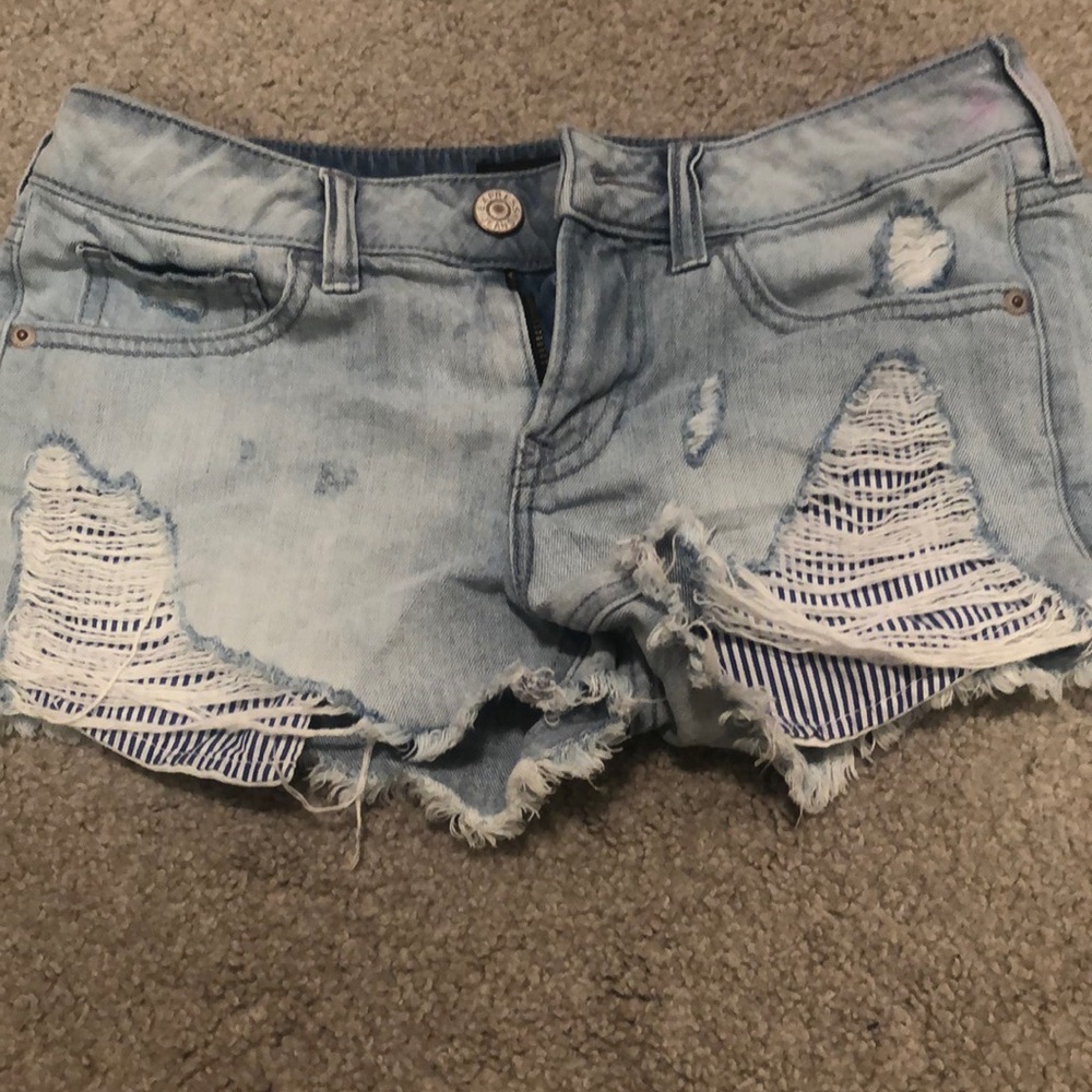 Express jean shorts